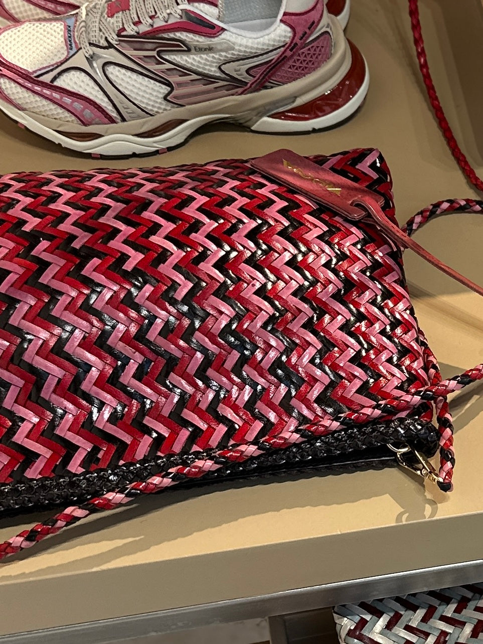 Borsa Saba Lizard lipstick
