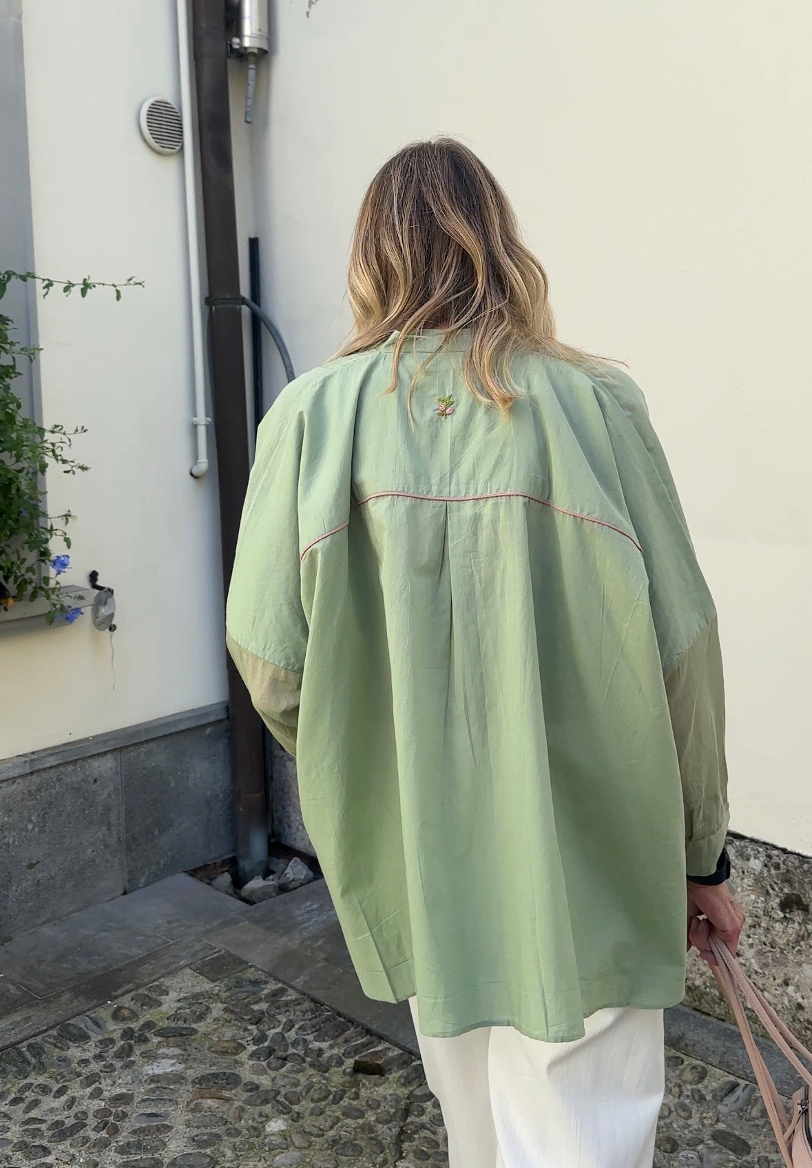 Camicia menta