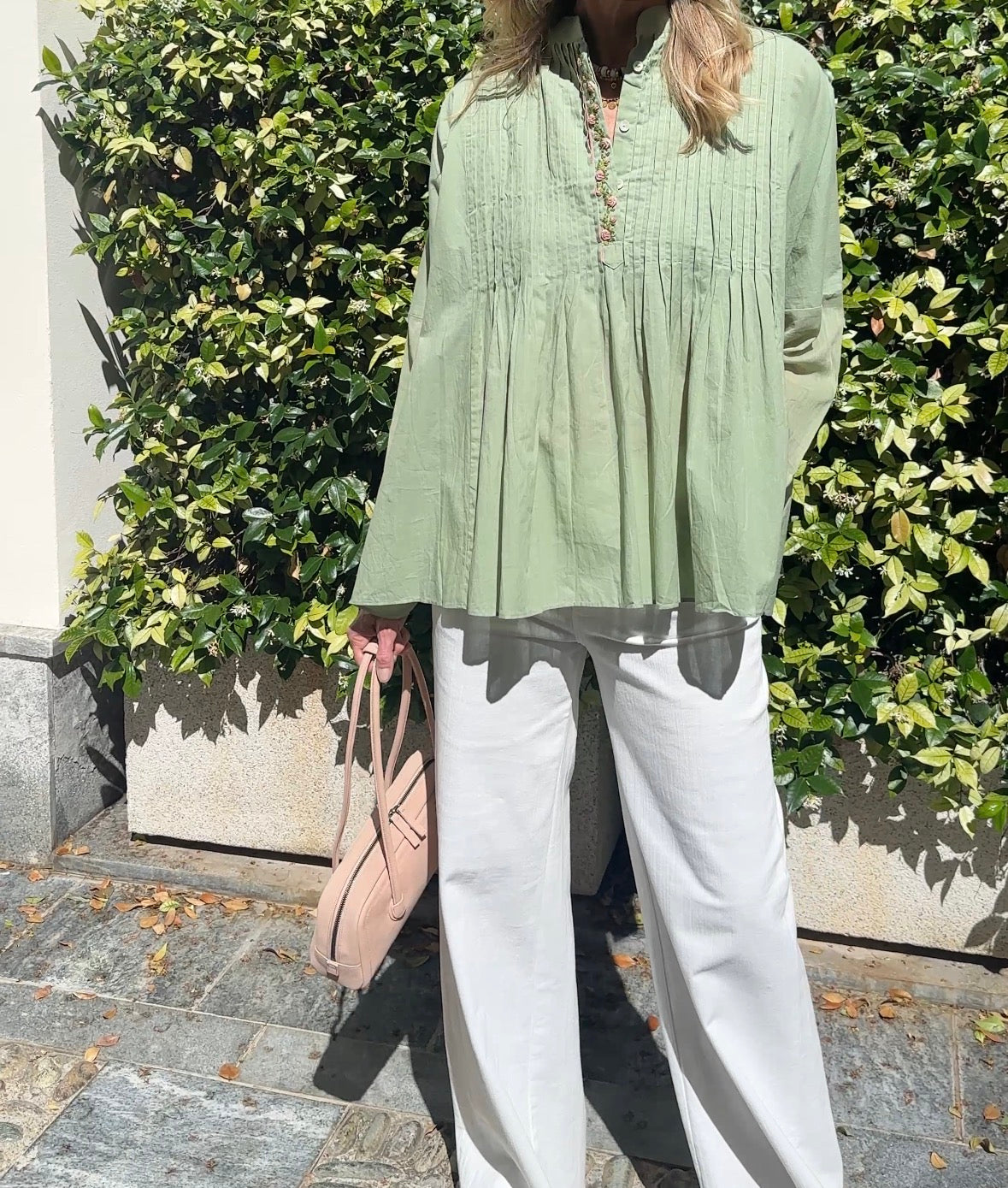 Camicia menta