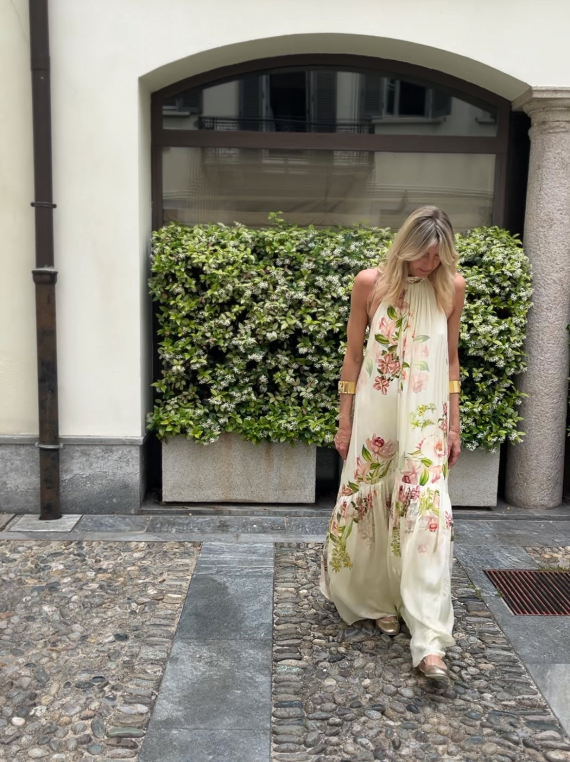 Abito giardino halter