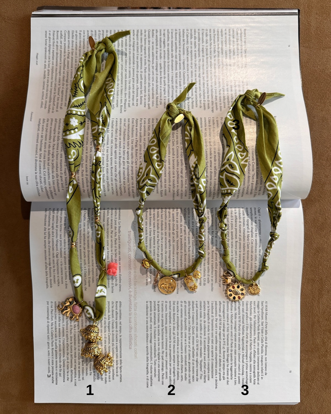 Collana Bandana prato