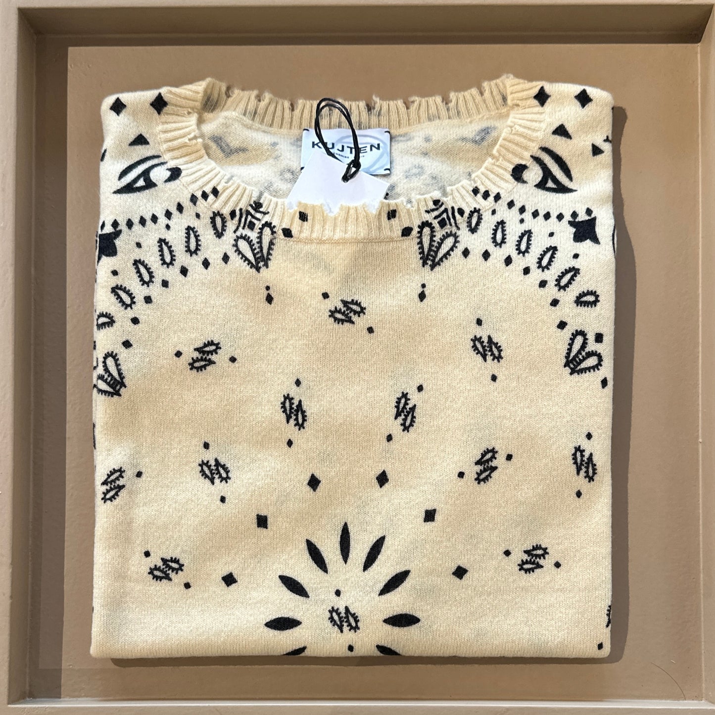 Maglia bandana light yellow