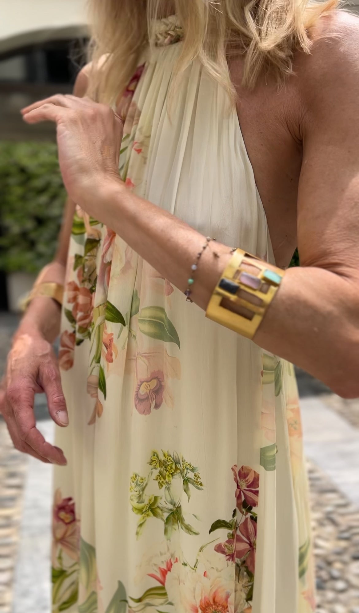 Abito giardino halter