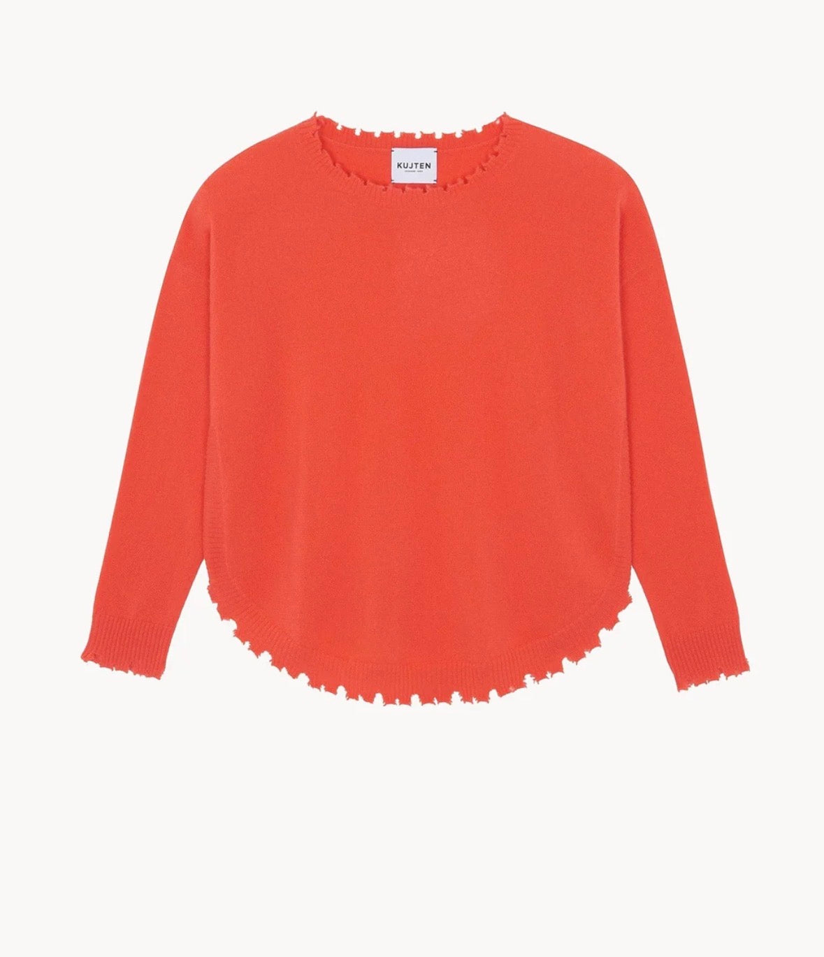 Maglia cachemire orange