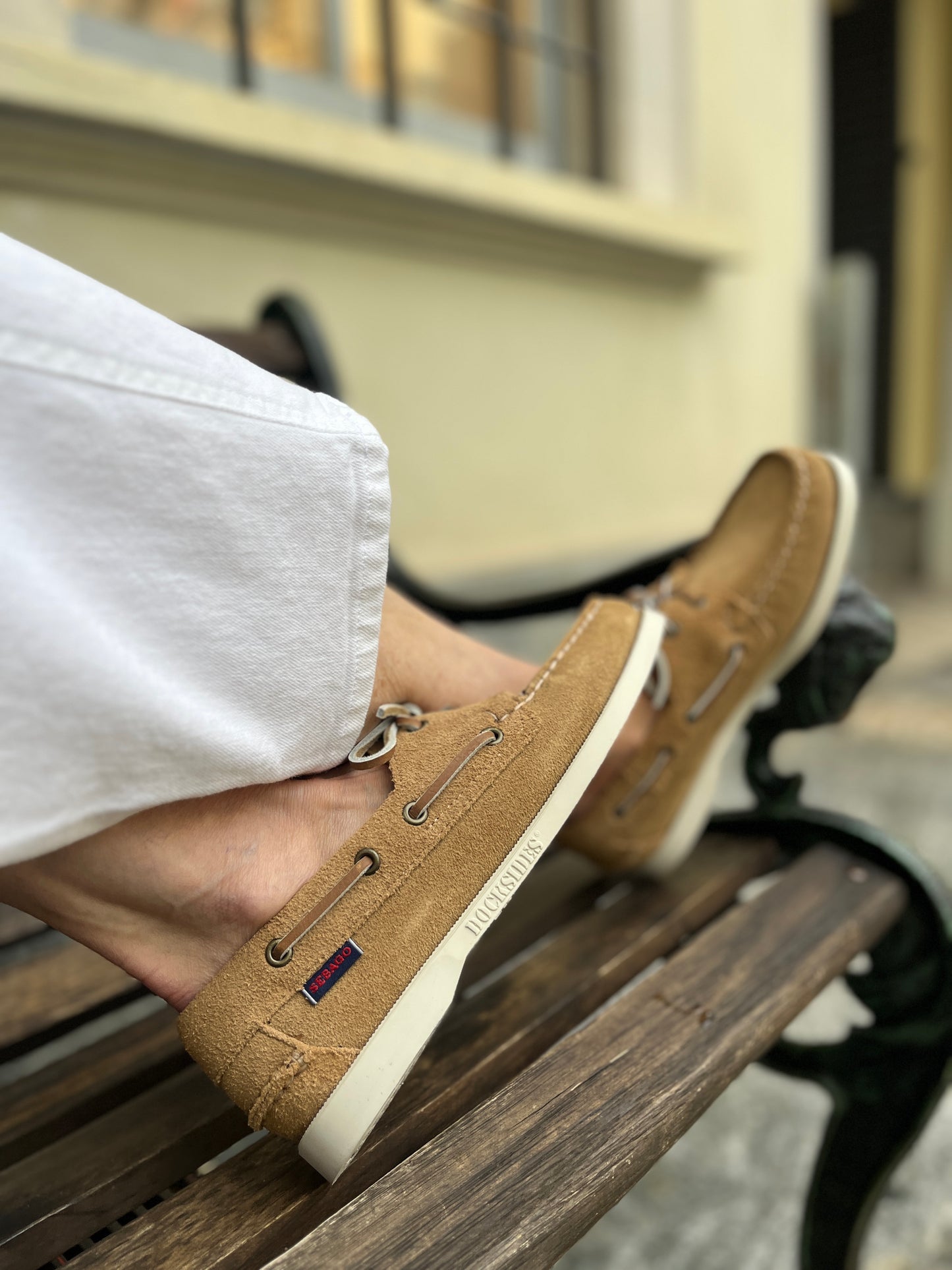 Sebago Docksides brown