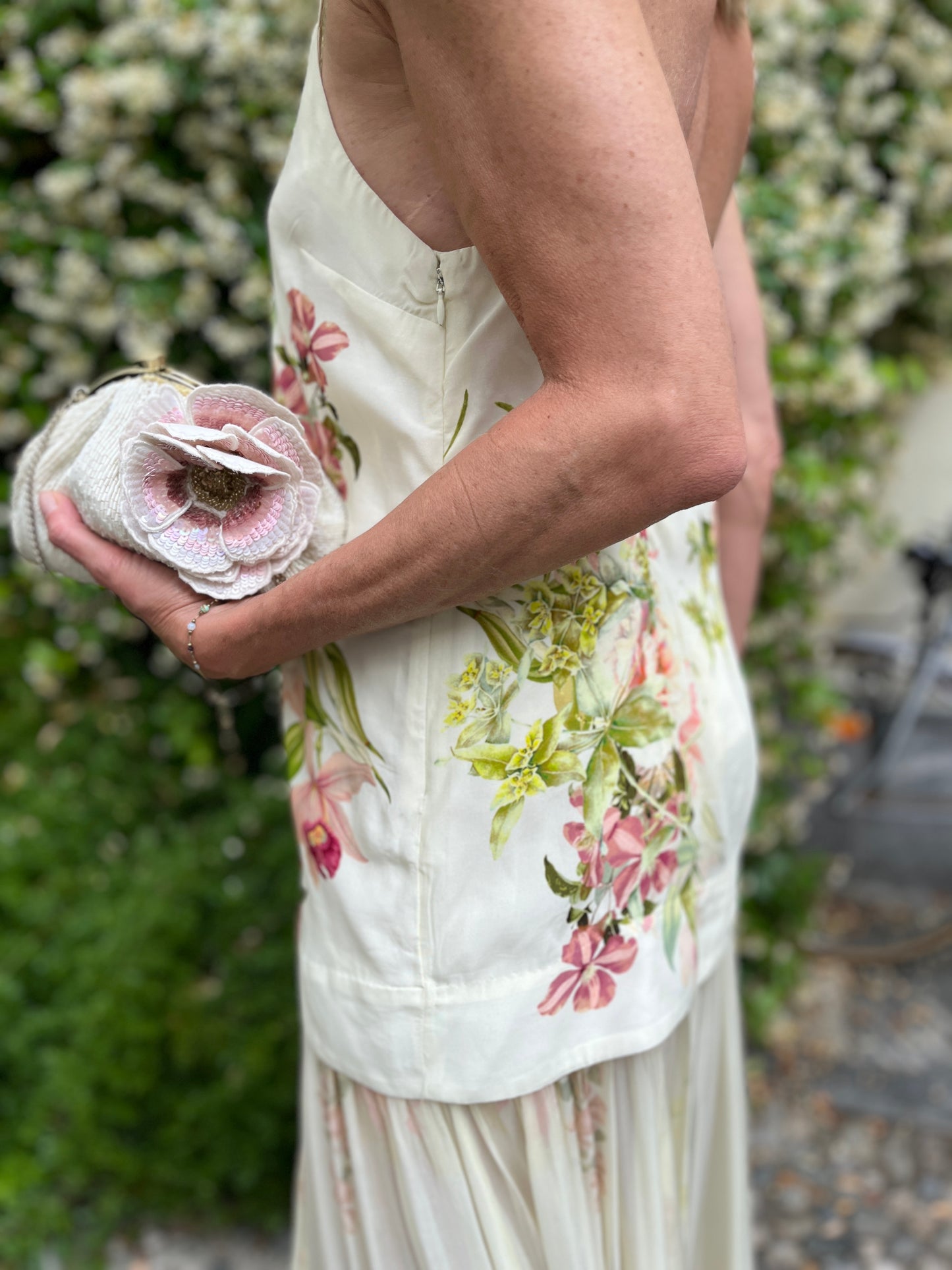 Abito Ivory floral