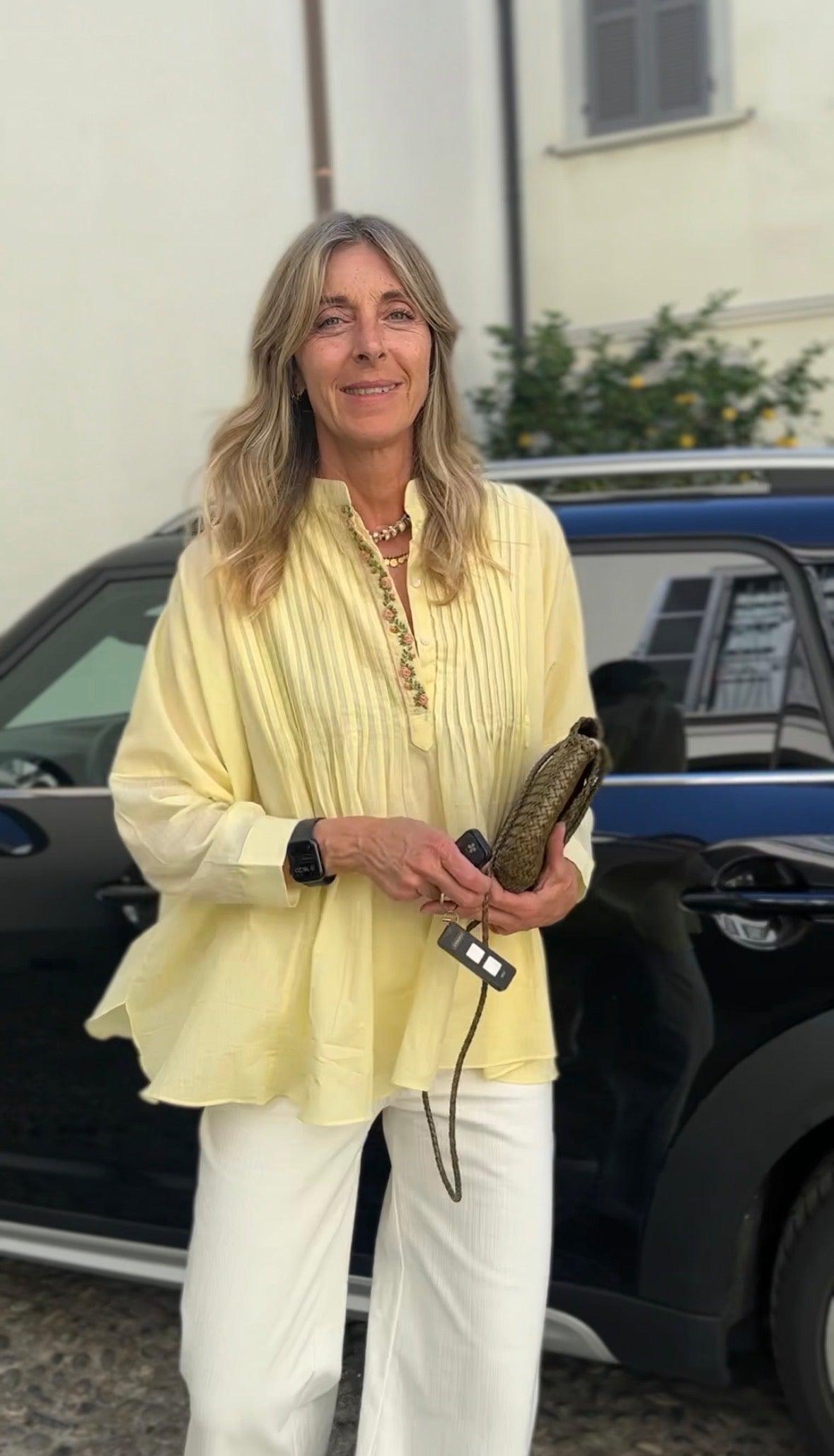Camicia vaniglia