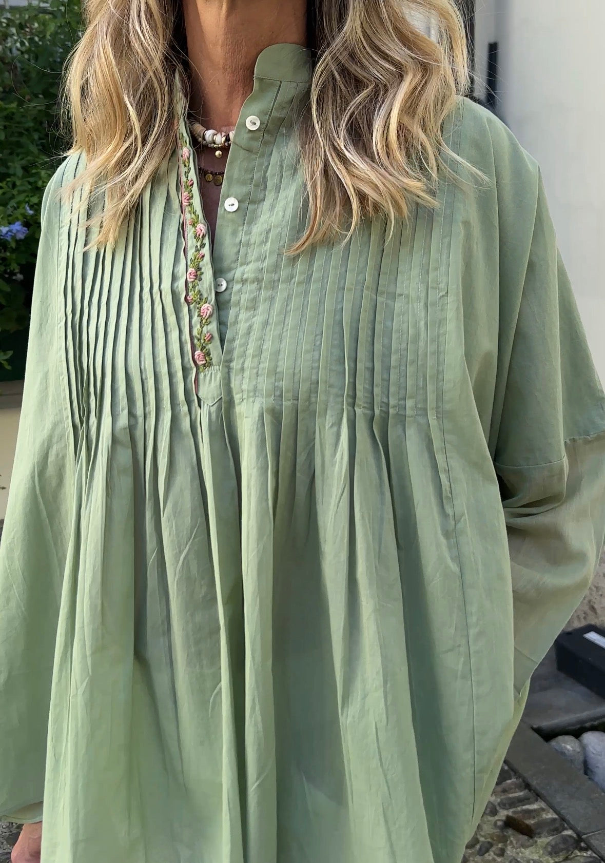 Camicia menta