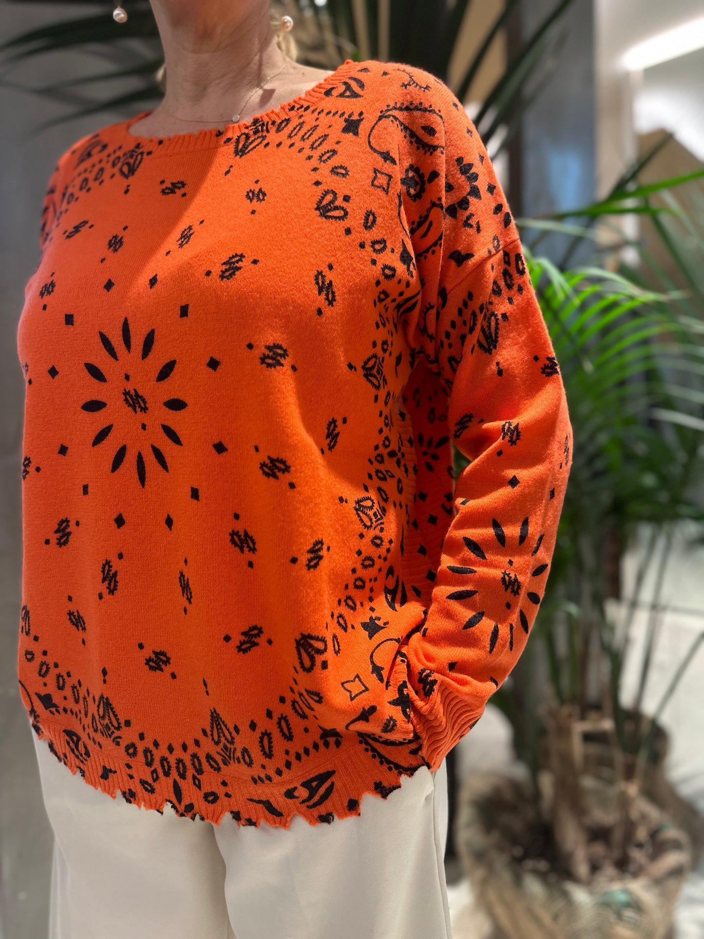 Maglia bandana orange
