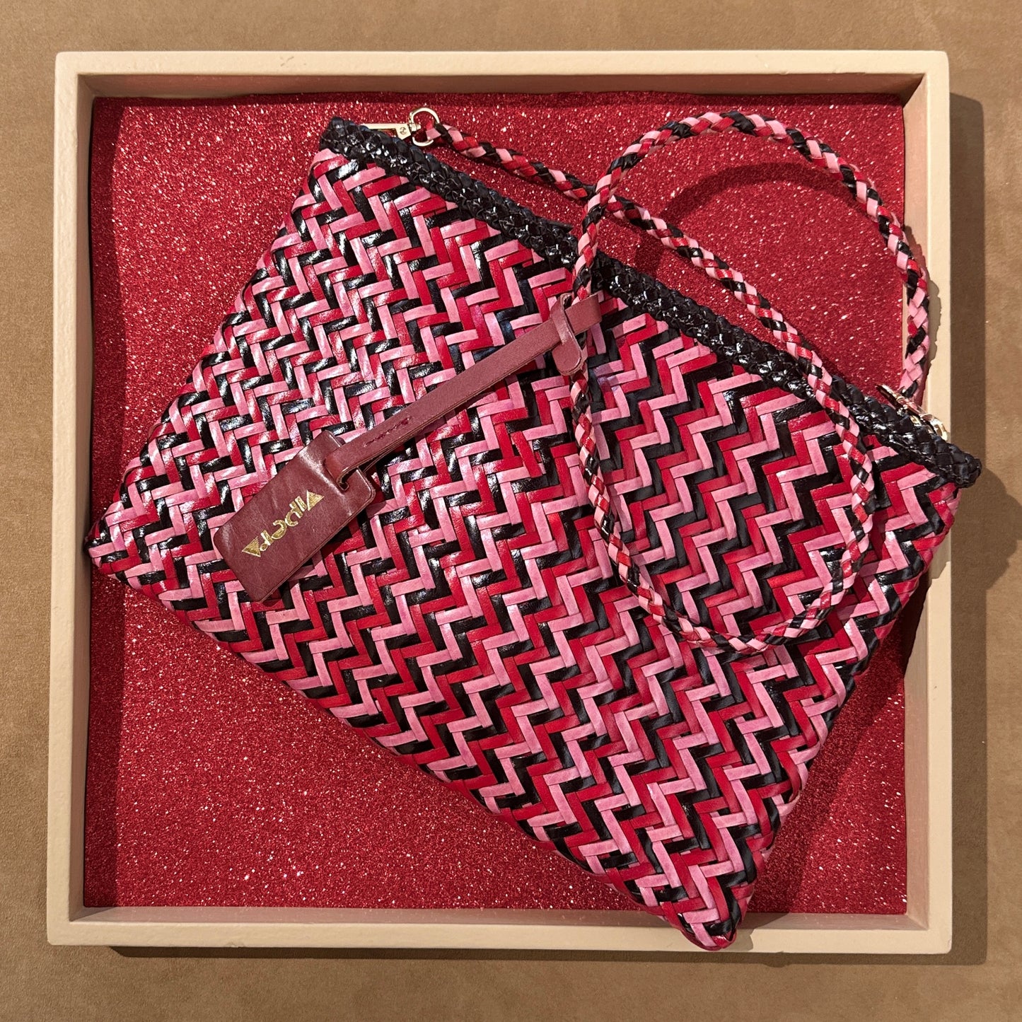 Borsa Saba Lizard lipstick