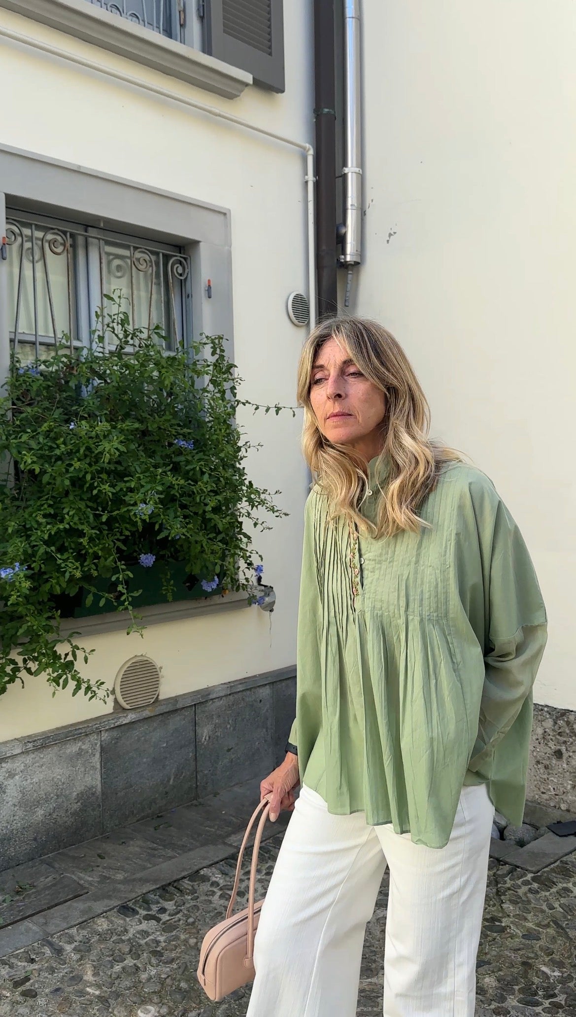 Camicia menta